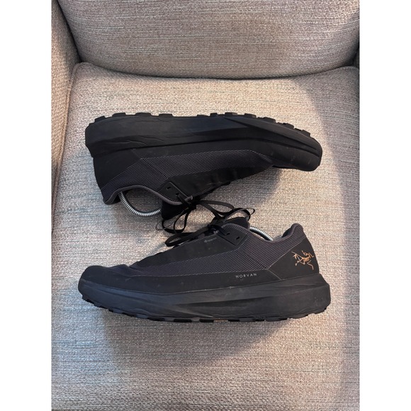 Arcteryx Norvan LD 3 GTX Mens‎ 11 Black Gore-Tex Trail Running Shoes 081500 main image 4
